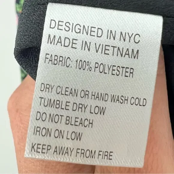 NWT Yumi Kim Kingston Garden Bella Dress sz XXS Black Floral *bump friendly* - Picture 12 of 14